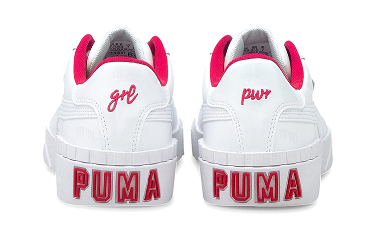 Женские кеды PUMA Galentine's (бело-розовые) — фото 5
