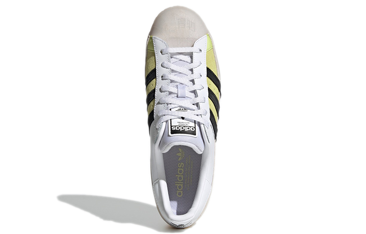 Кеды adidas originals SUPERSTAR (белый / хаки) — фото 5