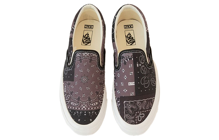 Слипоны KITH x Vans (фиолетовые) — фото 3