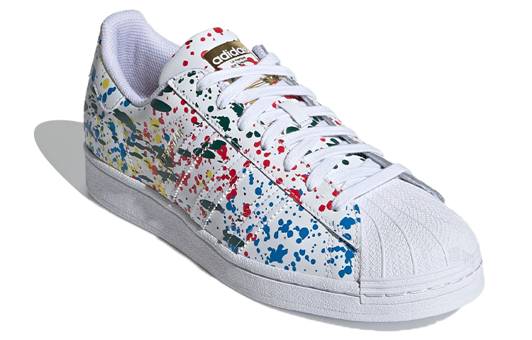 Кеды adidas Superstar (бело-синие) — фото 3