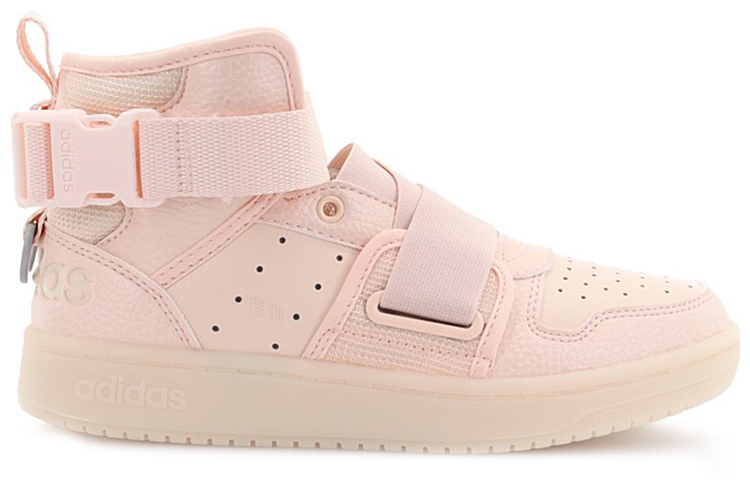 Женские кроссовки adidas neo Hoops 2.0 Utx (розовый) — фото 2