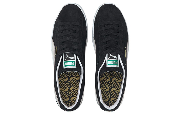 Кеды PUMA Suede Vintage (каки-бело-черные) — фото 4