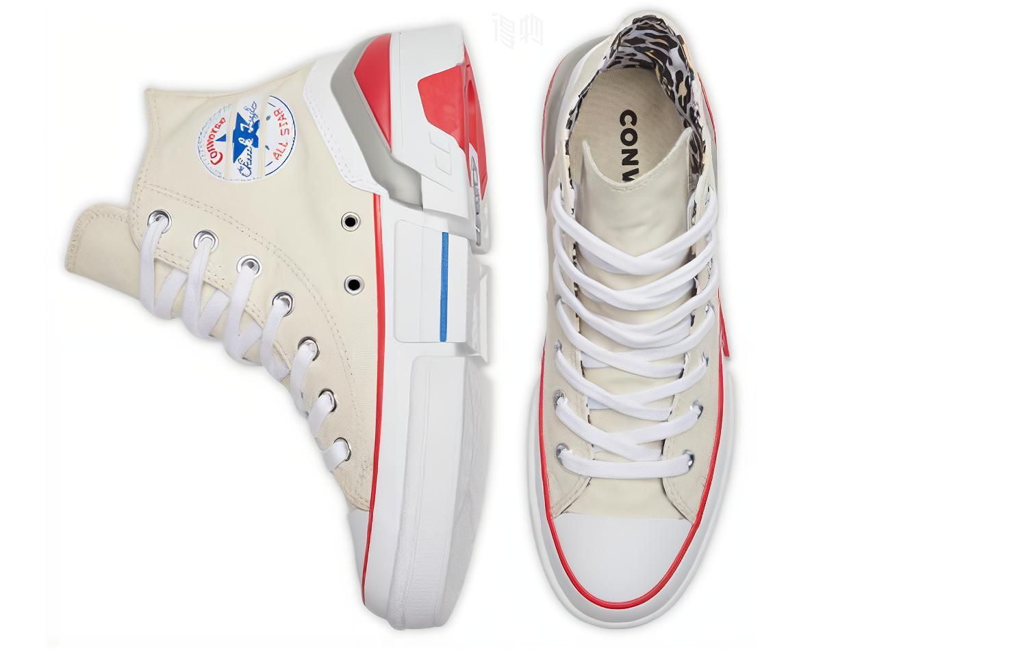 Женские кеды Converse CPX70 high top (бежевый) — фото 4