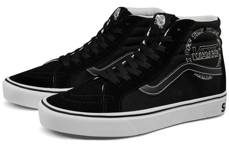 Кеды Vans SK8 ComfyCush Reissue (черный / белый) — Чёрный / белый — фото 2