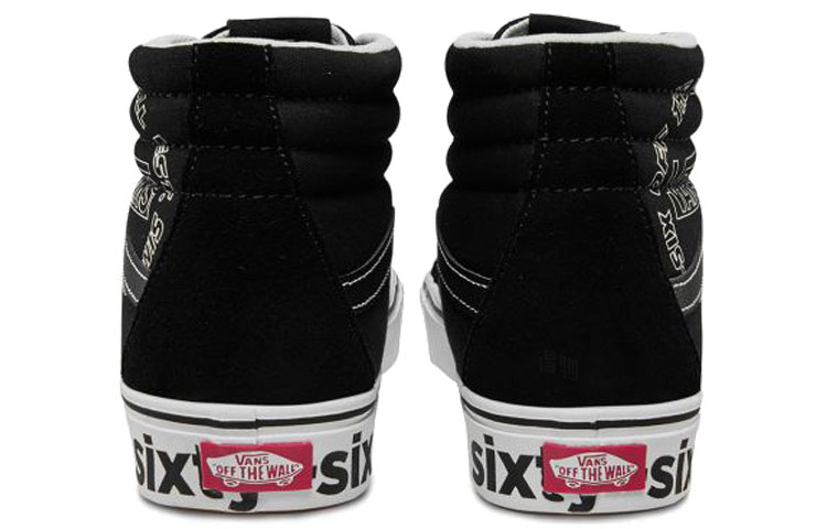 Кеды Vans SK8 ComfyCush Reissue (черный / белый) — Чёрный / белый — фото 4