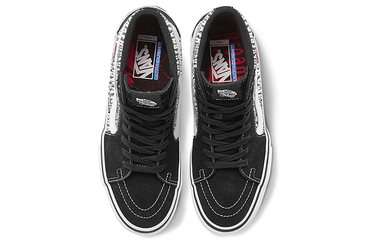 Кеды Vans SK8 Pro (черно-белые) — фото 3