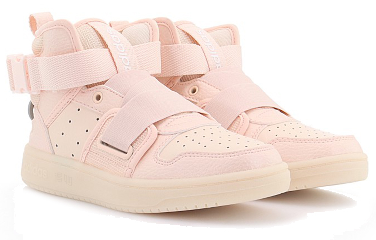 Женские кроссовки adidas neo Hoops 2.0 Utx (розовый) — фото 3