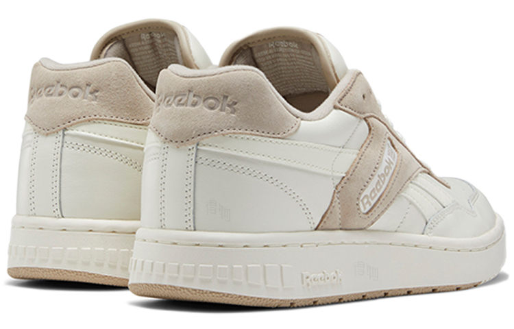 Кеды Reebok BB 4000 (бело-коричневые) — фото 4