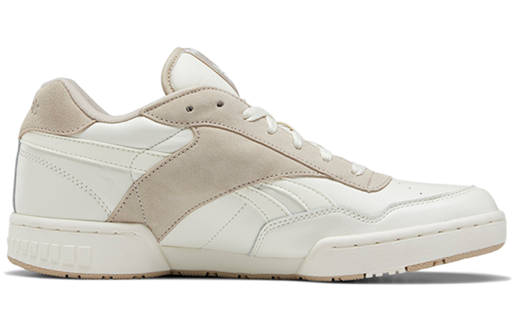 Кеды Reebok BB 4000 (бело-коричневые) — фото 2