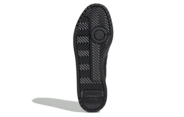 Кеды adidas originals Team Court (черные) — фото 5