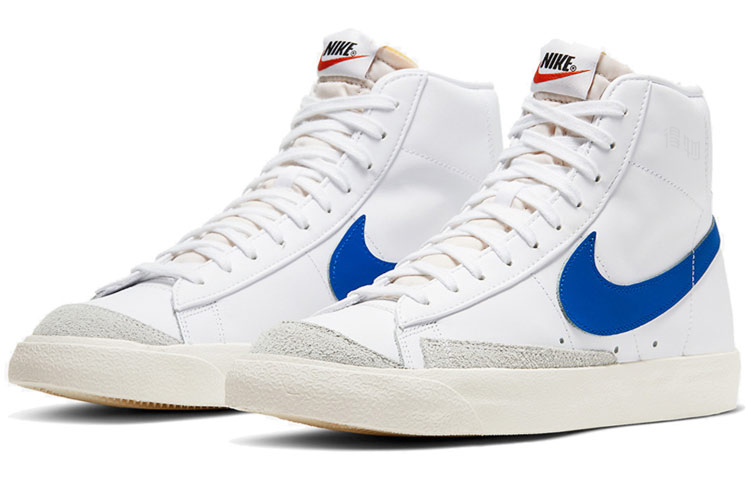 Кеды Nike Blazer 77 Vintage "Racer Blue" (синийбелый) — фото 3