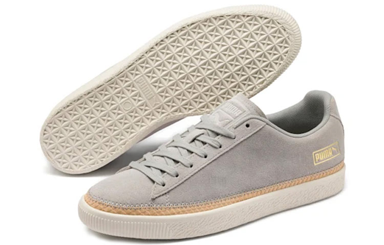 Кеды PUMA Suede Trim DLX (серые) — фото 3