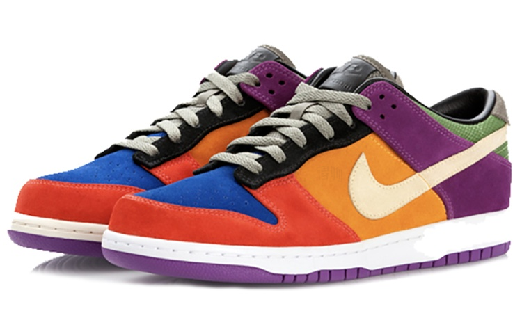Мужские кроссовки Nike Dunk Low (разноцветные) — 彩 — фото 3