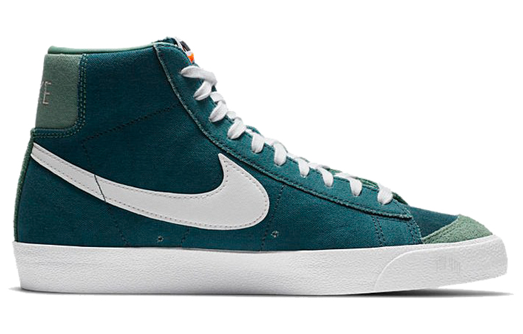 Кеды Nike Blazer 77 VNTG Suede Mix (зеленые) — Зелёный — фото 2
