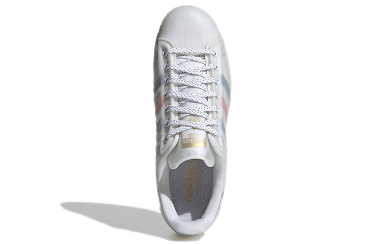 Кеды adidas Superstar Futureshell (бело-розовые) — фото 5
