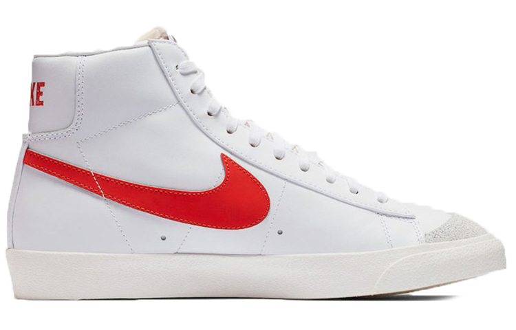 Кеды adidas Nike Blazer 77 Vintage "Habanero Red" (красно-белые) — Белый / красный — фото 2