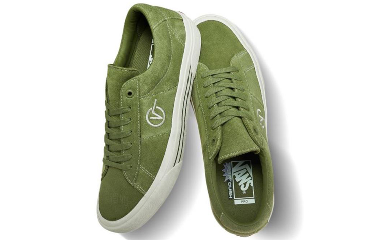Кеды Vans SID Pro (зеленые) — Зелёный — фото 3