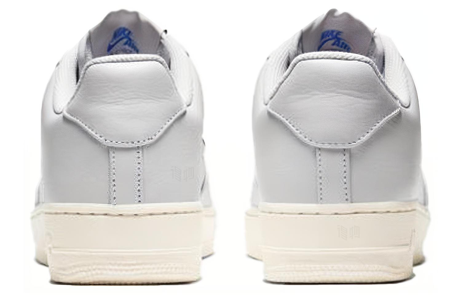 Мужские кроссовки Nike Air Force 1 Jewel Home & Away Grey (серый/красный) — Серыйкрасный — фото 5