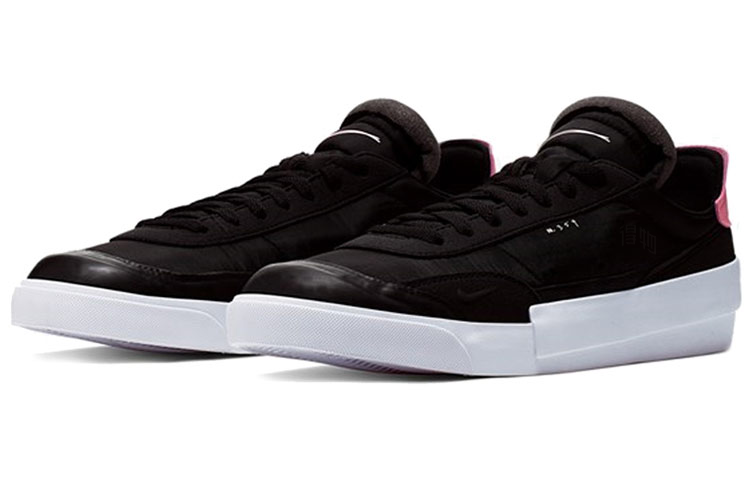 Кеды Nike Drop-Type (черно-розовые) — Чёрный / розовый — фото 3