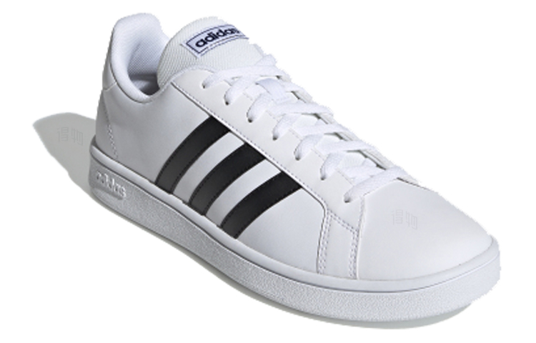 Кеды adidas neo GRAND COURT (бело-черные) — фото 3