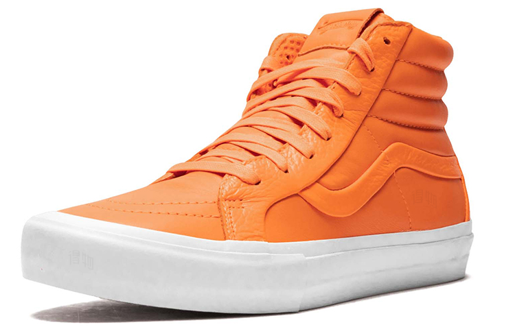 Кеды Vans SK8 Reissue ST LX (оранжевые) — фото 2