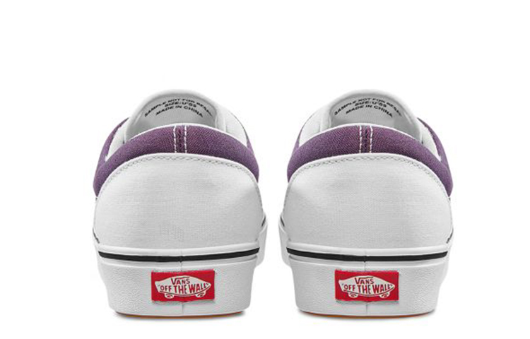 Кеды Vans Era ComfyCush (черно-фиолетово-белые) — фото 4