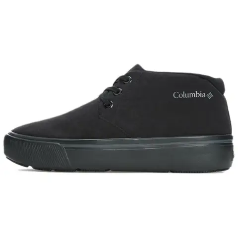 Columbia Slip Resistant Waterproof Non Slip And Waterproof Mid top Skateboard Shoes Unisex Black