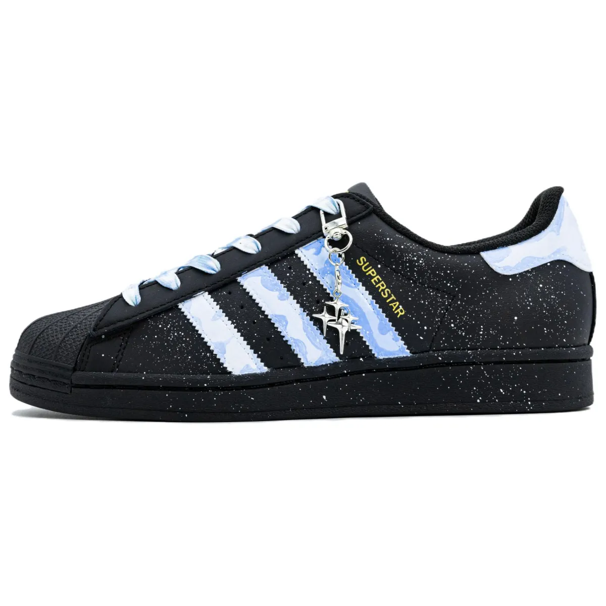 Adidas Originals SUPERSTAR Dusky Blue Star Leather