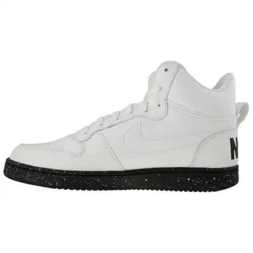 Nike Court Borough Mid White Black Speckled Sole
