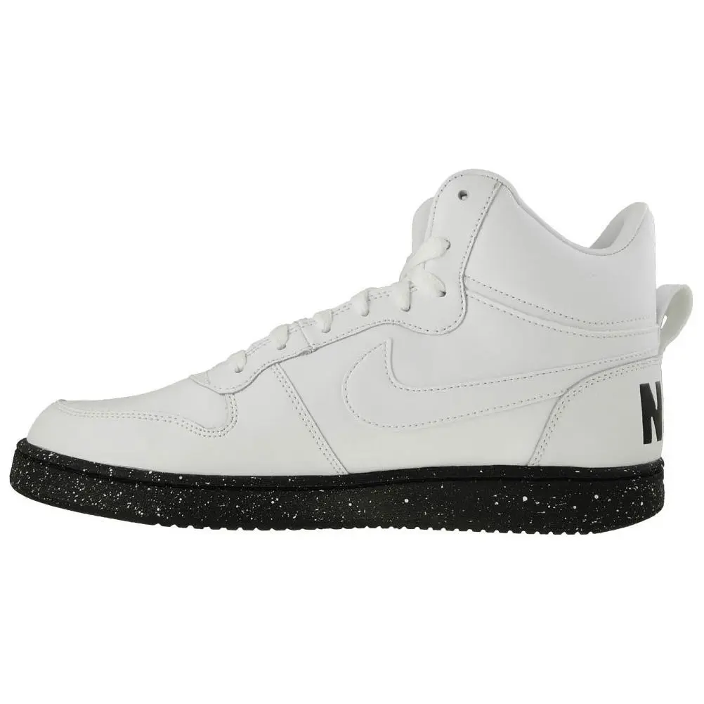 Nike Court Borough Mid White Black Speckled Sole