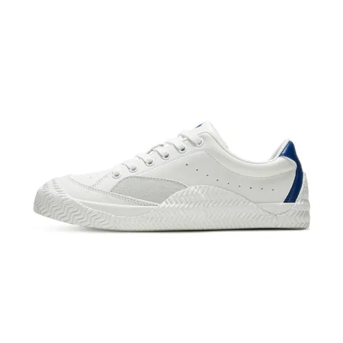 Le Coq Sportif French Rooster Support Lightweight Breathable Low top Skateboard Shoes Unisex White