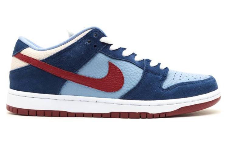 Мужские кеды Nike Dunk SB FTC Finally (синие) — 午夜蓝/团队红 — фото 2