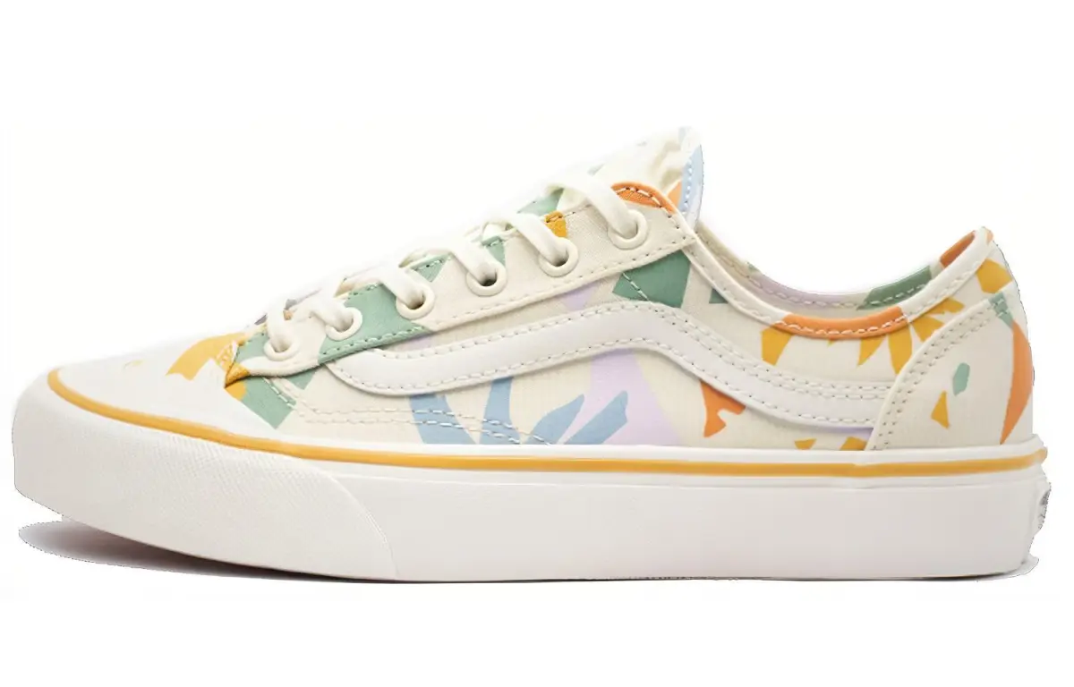 Vans Leila Hurst Style 36 Decon Surf Shoes Multicolour White