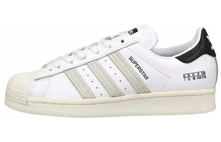 Adidas Superstar 'Size Tag - Cloud White'