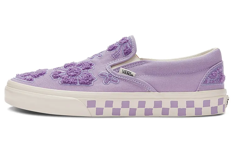 Slip-On Emma Mulholland on Holiday x Slip-On Classic Vans 'Whimsical Floral Embroidery'