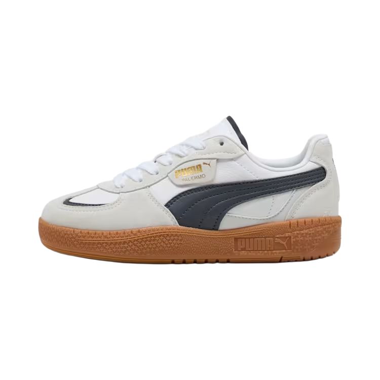 PUMA Palermo Moda Low top German Army Trainers Women's White Gray Black