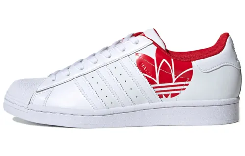 Adidas Superstar 'Trefoil Print - Scarlet'