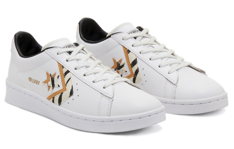 Кеды Converse Pro Leather Sunblocked (бело-черные) — фото 3