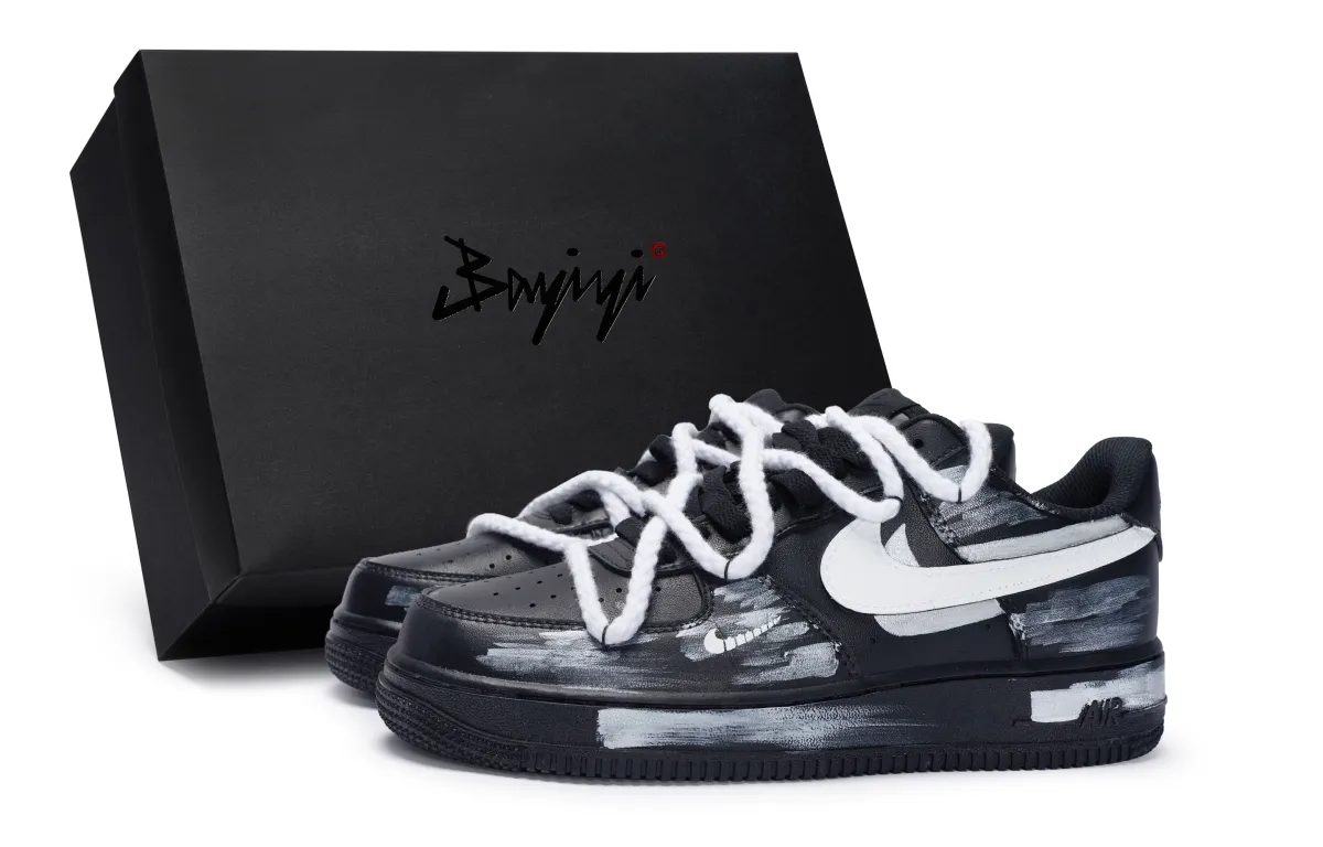 Nike Air Force 1 07 811 Manufacturing, Vertebrae, Special Shoe Box Slip Resistant Slip Resistant Low top