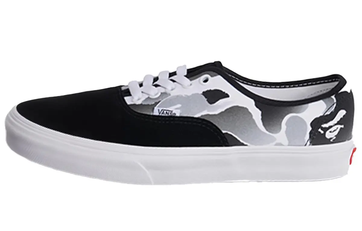 Vans Bape Authentic 'Black White'
