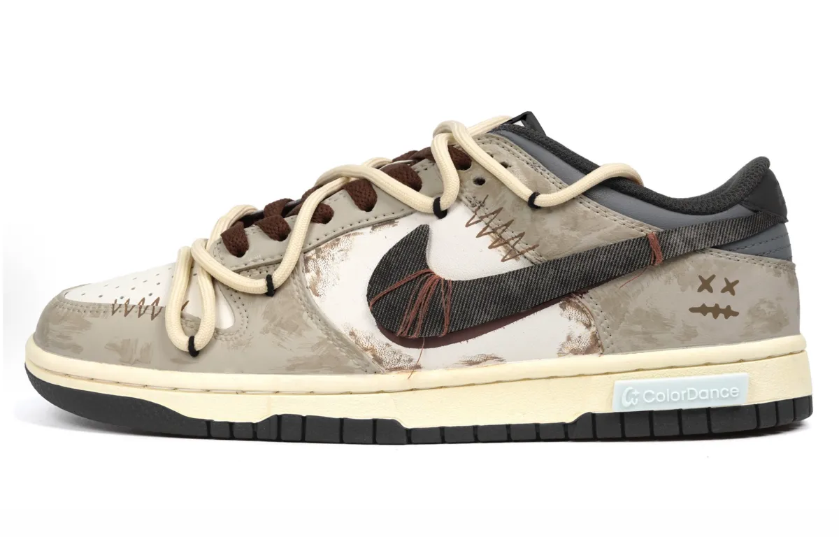 Nike Dunk Slip Resistant Abrasion Resistant Slip Resistant Abrasion Resistant Low top Skateboard Shoes Unisex