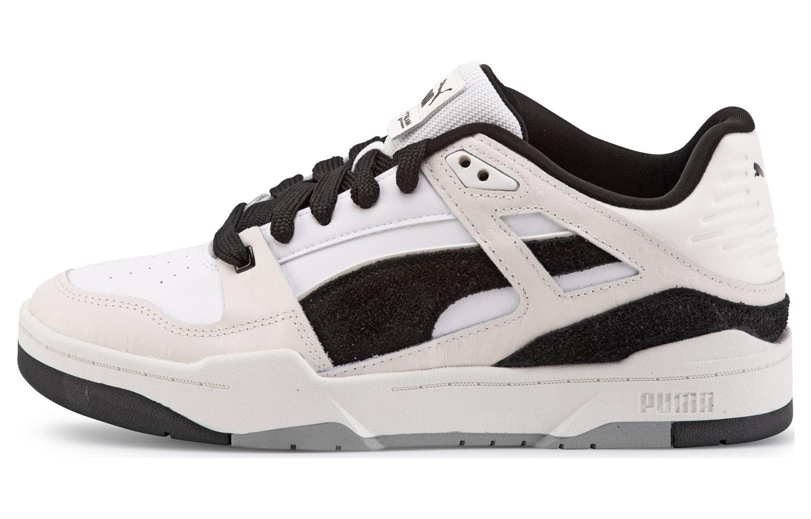 PUMA Slipstream Low top Skateboard Shoes Unisex White Black