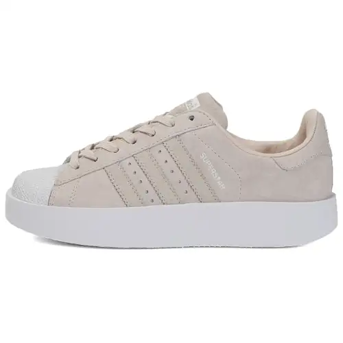 Adidas Originals Trefoil Collection Slip Resistant Abrasion Resistant Low top Skateboard Shoes Unisex Light Brown