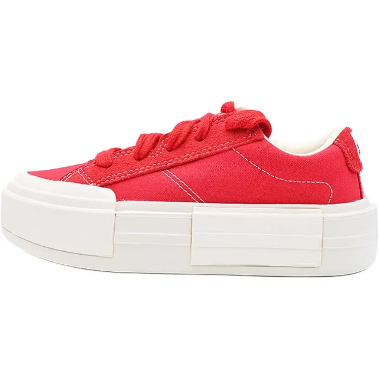 Converse Cruise Abrasion Resistant Low top Skateboard Shoes Unisex Red