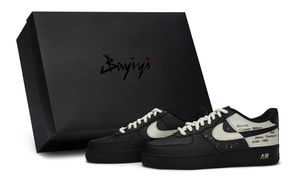 Nike Air Force 1 07 811 Manufacturing, Originally For 6 Persons, Special Shoe Box Low top Skateboard Shoes Unisex