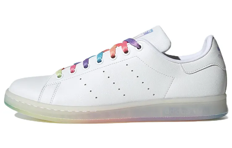 Adidas Originals Stan Smith Casual Slip Resistant Abrasion Resistant Low top Skateboard Shoes Unisex Snow