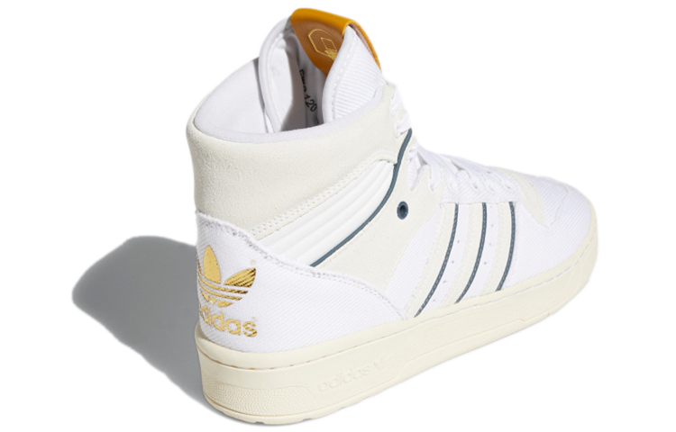 Мужские кеды adidas Rivalry (белые) — фото 4