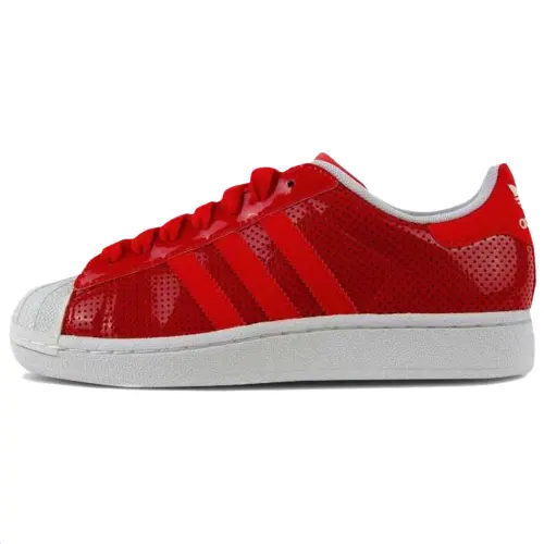 Adidas Superstar 'Patent Red'