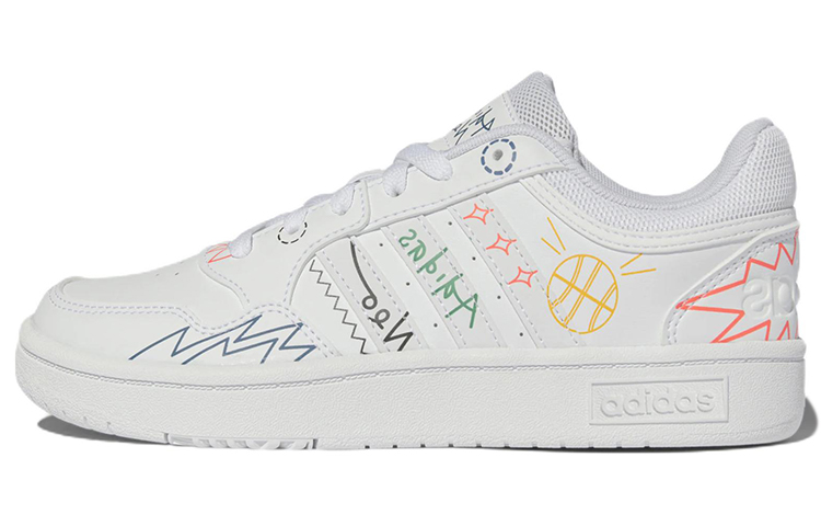 Женские кеды adidas neo Hoops 3.0 Lifestyle (белые)