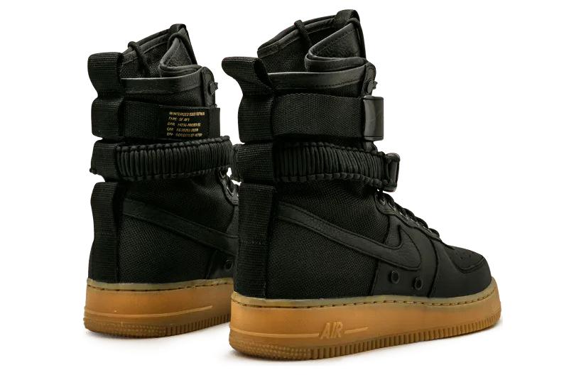 Мужские кеды Nike Air Force 1 (черный) — фото 5